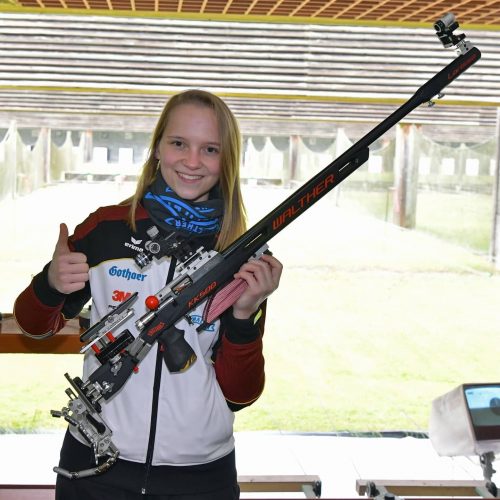 Larissa Weindorf gewinnt Silbermedaille bei Kleinkaliber-EM